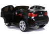 Auto Na Akumulator BMW X6M Czarne Dwuosobowy Fotel