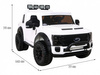 Pojazd Ford Super Duty Biały Pickup