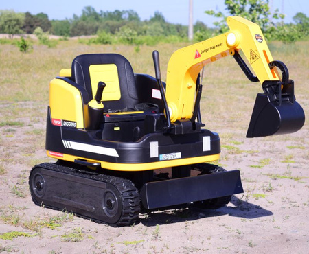 MEGA KOPARKA+SPYCHACZ 2 W1  NA AKUMULATOR , PILOT, GUMOWE GĄSIENCE/DLS-X7