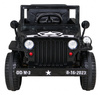 Autko Wojskowe Retro dla dzieci Czarny + Napęd 4x4