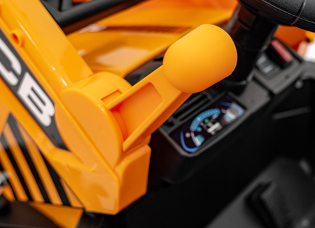 Pojazd Koparka JCB Żółty