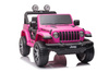 Pojazd na Akumulator Jeep Wrangler Rubicon DK-JWR555 Różowy