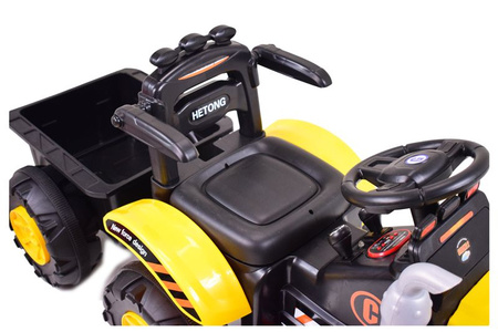 TRAKTOR, KOPARKA NA AKUMULATOR+PRZYCZEPA,PILOT /HT9158