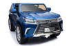 Lexus LX570 Lakierowane Autko dla 2 dzieci Niebieski  SUV + Pilot