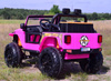 MEGA JEEP 4 SPEED  DLA DZIECKA I DLA RODZICA  4x4, DO 100 kg - STEROWANIE TELEFONEM, WALIZKA - HIT/XB1118