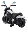 Motorek Chopper FASTER na akumulator dla dzieci Biały + Radio FM + Panel audio + LED