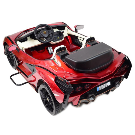 ORYGINALNE LAMBORGHINI SIAN NA AKUMULATOR,  WERSJA Z MIEJSCEM DLA RODZICA/QLS6988