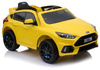 Auto na akumulator Ford Focus RS Żółte
