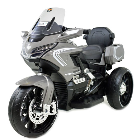 MEGA MOTOR  TURYSTYCZNY  NA AKUMULATOR , LAKIER, ŚWIATŁA/ HLW1688