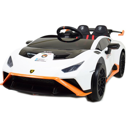 ORYGINALNE DRIFTUJĄCE  LAMBORGHINI  HURACAN STO NA AKUMULATOR/SMT-555-24V