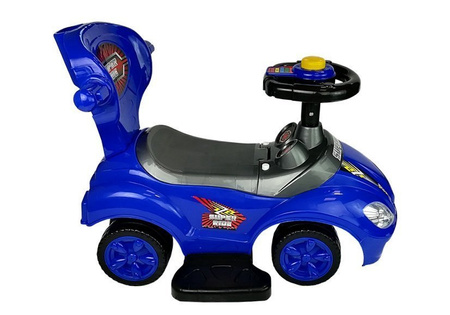Jeździk z Pchaczem Mega Car 3w1 Niebieski