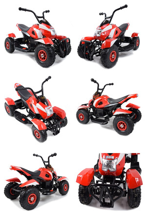 MEGA WIELKI QUAD, METALOWA KONSTRUKCJA, AMORTYZATORY, POMPOWANE KOŁA, LAKIER,GAZ W  MANETCE, MIĘKKIE SIEDZENIE/6688
