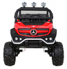 Mercedes Benz Unimog dla dzieci Terenowy Czerwony + Napęd 4x4 + Pilot