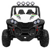Terenowe Grand Buggy Lift dla dzieci Biały + Napęd 4x4 + Pilot + Bagażnik + Radio MP3 + LED