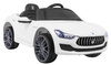 Maserati Ghibli na akumulator dla dzieci Biały + Pilot