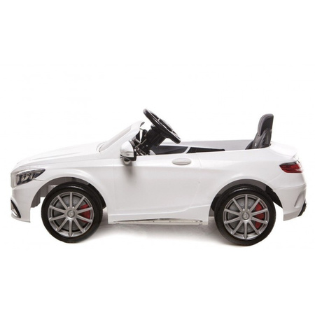 MERCEDES S63 AMG LICENCJA,  MIĘKKIE KOŁA EVA FULL OPCJA/HL169