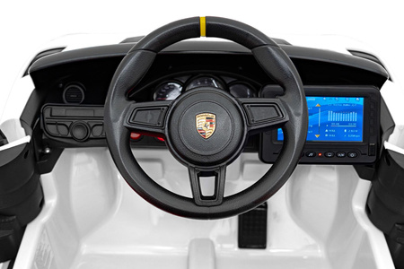 Pojazd Porsche Spyder RS 718 Biały