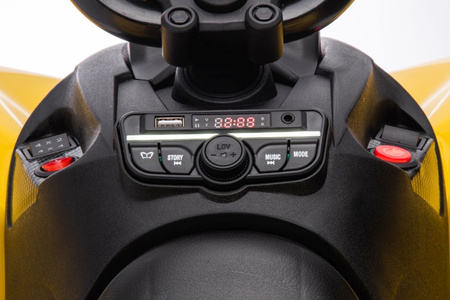 Quad Na Akumulator  CAN-AM Renegate Żółty