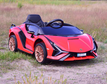 ORYGINALNE LAMBORGHINI SIAN, MIĘKKIE KOŁA, MIĘKKIE SIEDZENIE,  FUNKCJA BUJANIA - FULL OPCJA /QLS6388