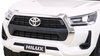 Toyota Hilux na akumulator dla dzieci Biały Pickup + Napęd 4x4 + Pilot + 2 bagażniki