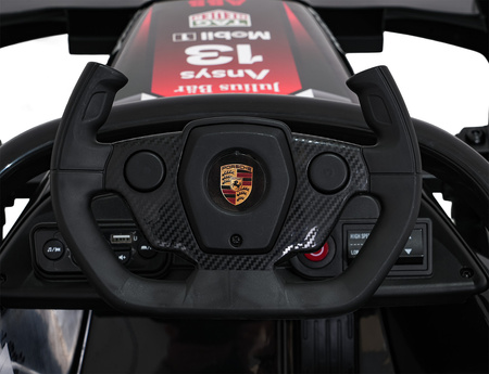 Pojazd Bolid Formuły E Porsche Czerwony