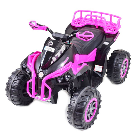 DUŻY QUAD N AKUMULATOR ADVENTURE, MIĘKKIE KOŁA, MIĘKKIE SIEDZENIE,PILOT/GTS1199
