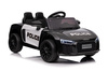 Audi R8 Policja na akumulator dla dzieci + Pilot + EVA + Wolny Start + MP3 LED