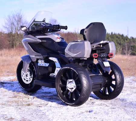 MEGA MOTOR  TURYSTYCZNY  NA AKUMULATOR , LAKIER, ŚWIATŁA/ HLW1688