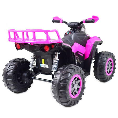 DUŻY QUAD N AKUMULATOR ADVENTURE, MIĘKKIE KOŁA, MIĘKKIE SIEDZENIE,PILOT/GTS1199