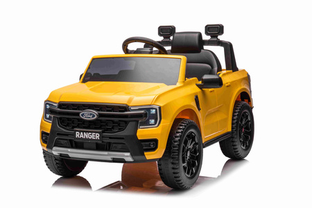 Pojazd Ford Ranger LIFT, Żółty Pickup