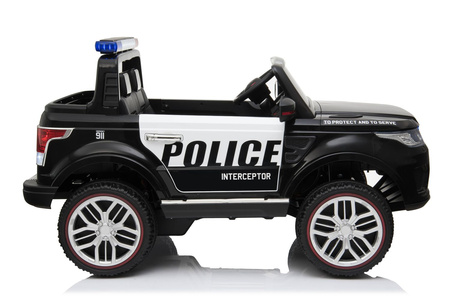 JEEP POLICJA 4X4 Z  AMORTYZATORAMI, PILOT,  REDUKTOR/ XMX-601-1