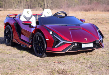 ORYGINALNE LAMBORGHINI SIAN NA AKUMULATOR,  WERSJA Z MIEJSCEM DLA RODZICA/QLS6988