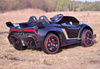 ORYGINALNE LAMBORGHINI VENENO NA AKUMULATOR, MIĘKKIE KOŁA, MIĘKKIE SIEDZENIE/XMX615
