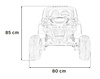 Pojazd Buggy UTV-MX 2000N Czerwony