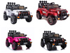 MEGA JEEP  FULLTIME, NAPĘD 4X4,  1X12V ,WOLNY START/ MIĘKKIE KOŁA,  FUNKCJA BUJANIAEXCLUSIVE/7588