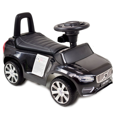 JEŹDZIK, PCHACZ, ODPYCHACZ VOLVO XC90, MIĘKKIE SIEDZENIE,  DASZEK ,DŹWIĘKI/DKP02
