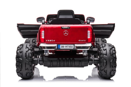 Auto Na Akumulator Mercedes DK-MT950  4x4 Czerwony Lakierowany