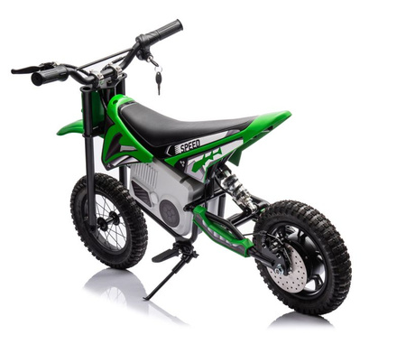 REWELACYJNY  MOTOR CROSSOWY SPEED   POMPOWANE KOŁA, STALOWA RAMA 36V/A9901