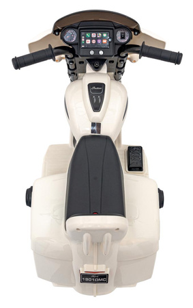 Pojazd Chopper INDIAN Biały motocykl dla dziecka