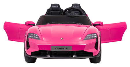 Pojazd Porsche Taycan Turbo S Różowy