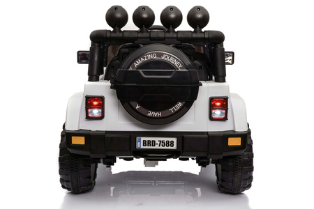 MEGA JEEP  FULLTIME, NAPĘD 4X4,  1X12V ,WOLNY START/ MIĘKKIE KOŁA,  FUNKCJA BUJANIAEXCLUSIVE/7588