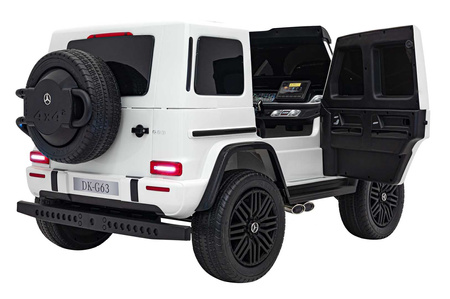 Pojazd Mercedes Benz G63 AMG XXL STRONG Biały