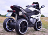DUŻY MOTOR ŚCIGACZ  STRONG 2 EXCLUSIVE, ŚWIECĄCE KOŁA/HLX2018