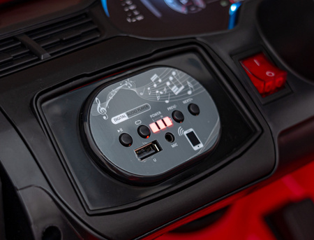 Pojazd Audi Q7 NEW LIFT - Czerwony SUV