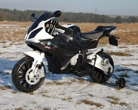 WIELKI MOTOR ŚCIGACZ BMW S1000RR  12V