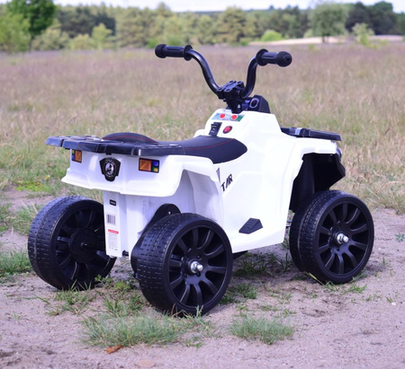 QUAD SPORT NA AKUMULATOR  - MIĘKKIE SIEDZENIE, MIĘKKIE KOŁA/BRJ3201