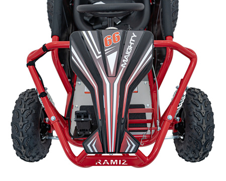 Pojazd Gokart Elektryczny MAIGHTY Czerwony