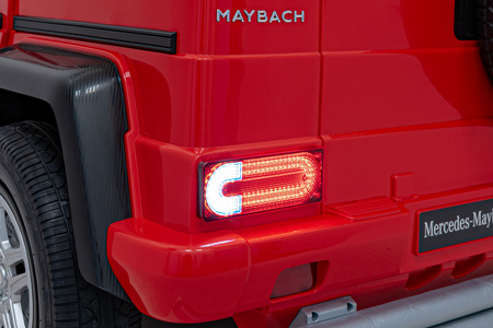 Pojazd Mercedes Benz MAYBACH G650 Czerwony