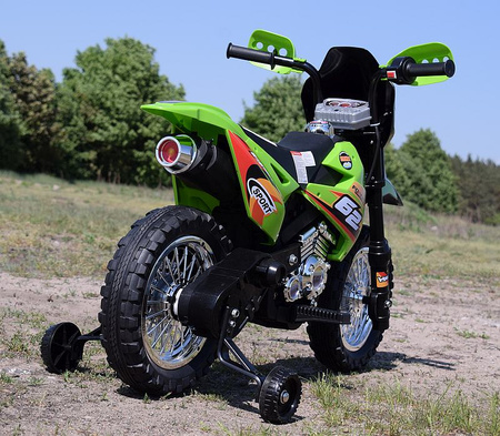 NAJNOWSZY MOTOR CROSSOWY FORCE II, ŚWIATŁA, DŹWIĘKI /BDM0912