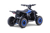 Quad HIPERFECT na akumulator Niebieski 35km/h + Silnik 1000W + Koła pompowane + Regulacja siedzenia